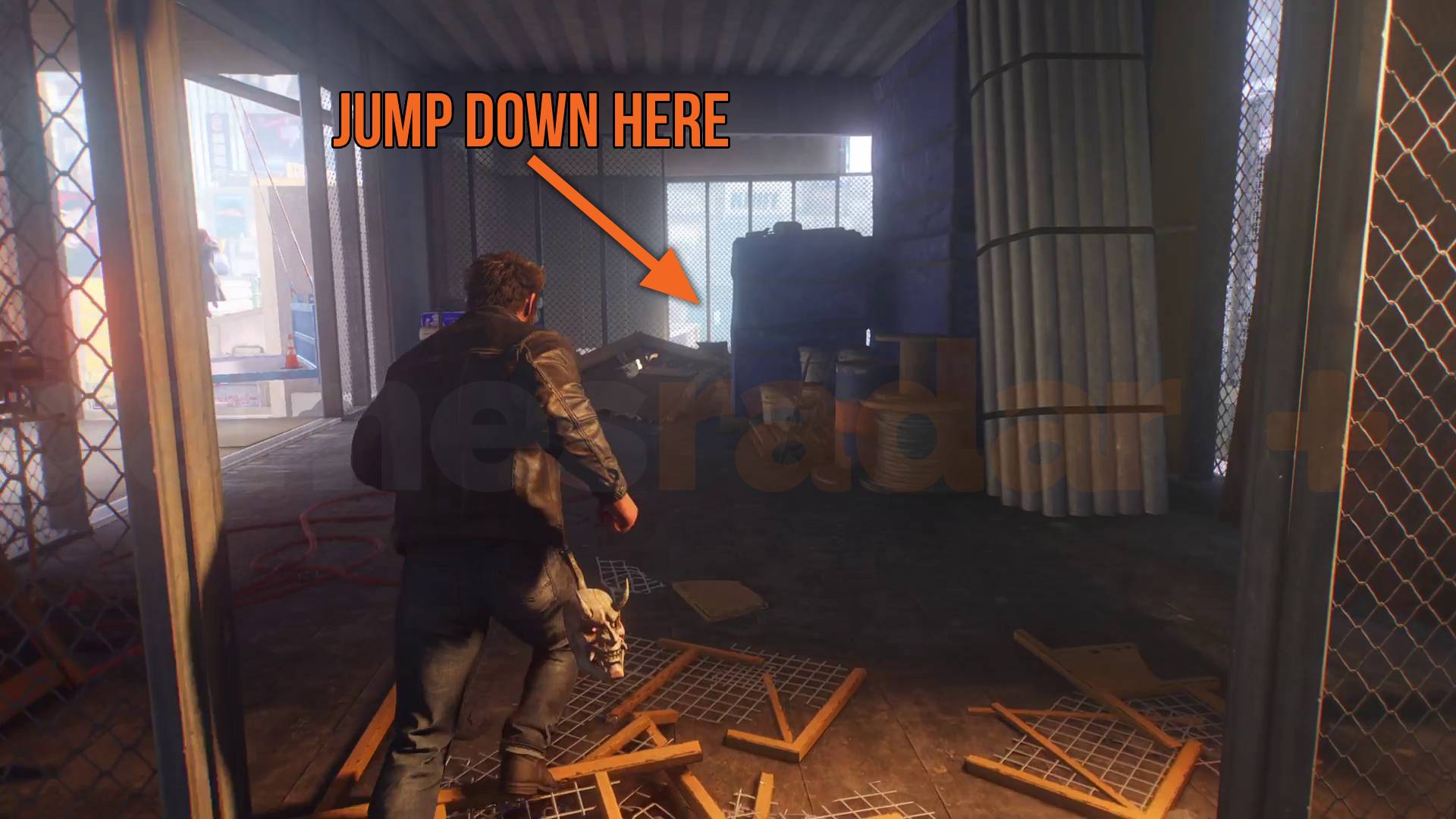 Marvel's Wolverine location to jump down to reach whiskey bottle in Bad Blood
