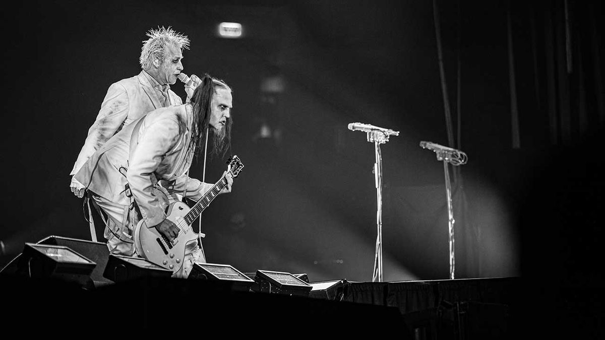 Lindemann onstage in Moscow