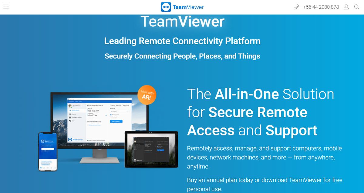 teamviewer remote start