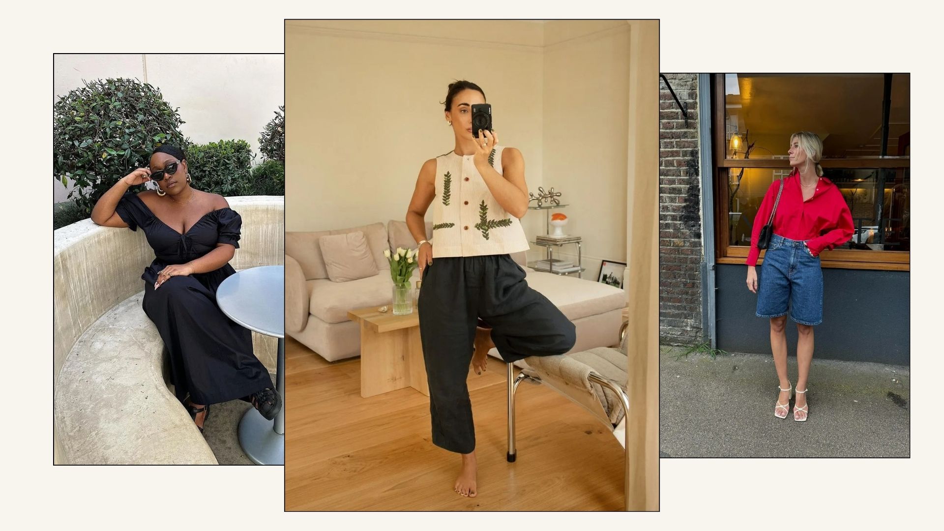 I&#039;ve found a selection of easy summer outfits that you can re-create with pieces already in your wardrobe. 