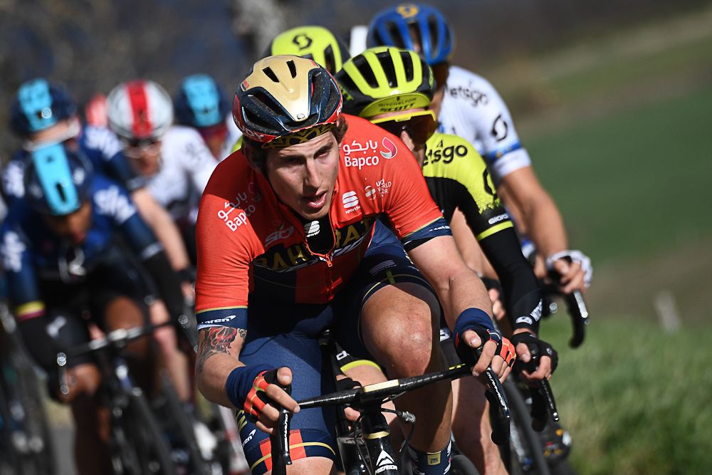 Ivan Garcia powers the chase during stage 4 at Paris-Nice
