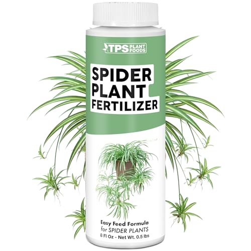 Spider Plant Fertilizer &amp;ndash; Liquid Plant Food for Longer Runners, Greener Leaves &amp;amp; Healthy New Growth, 8 Oz