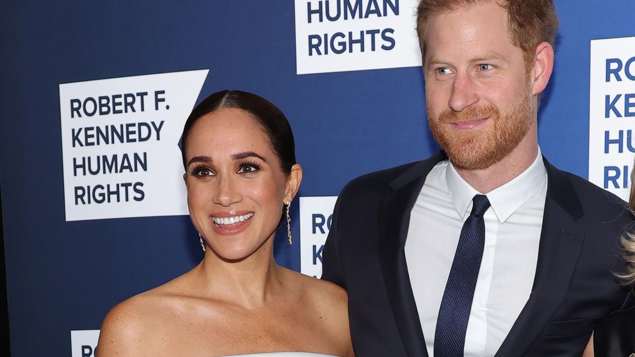 Meghan, Duchess of Sussex and Prince Harry, Duke of Sussex attend the 2022 Robert F. Kennedy Human Rights Ripple of Hope Gala at New York Hilton on December 06, 2022 in New York City.