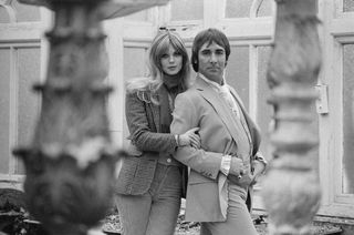 Keith Moon with Annette Walter-Lax in February 1978