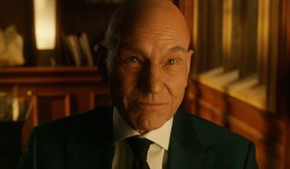 X-Men: Days of Future Past Professor Xavier smiles knowingly