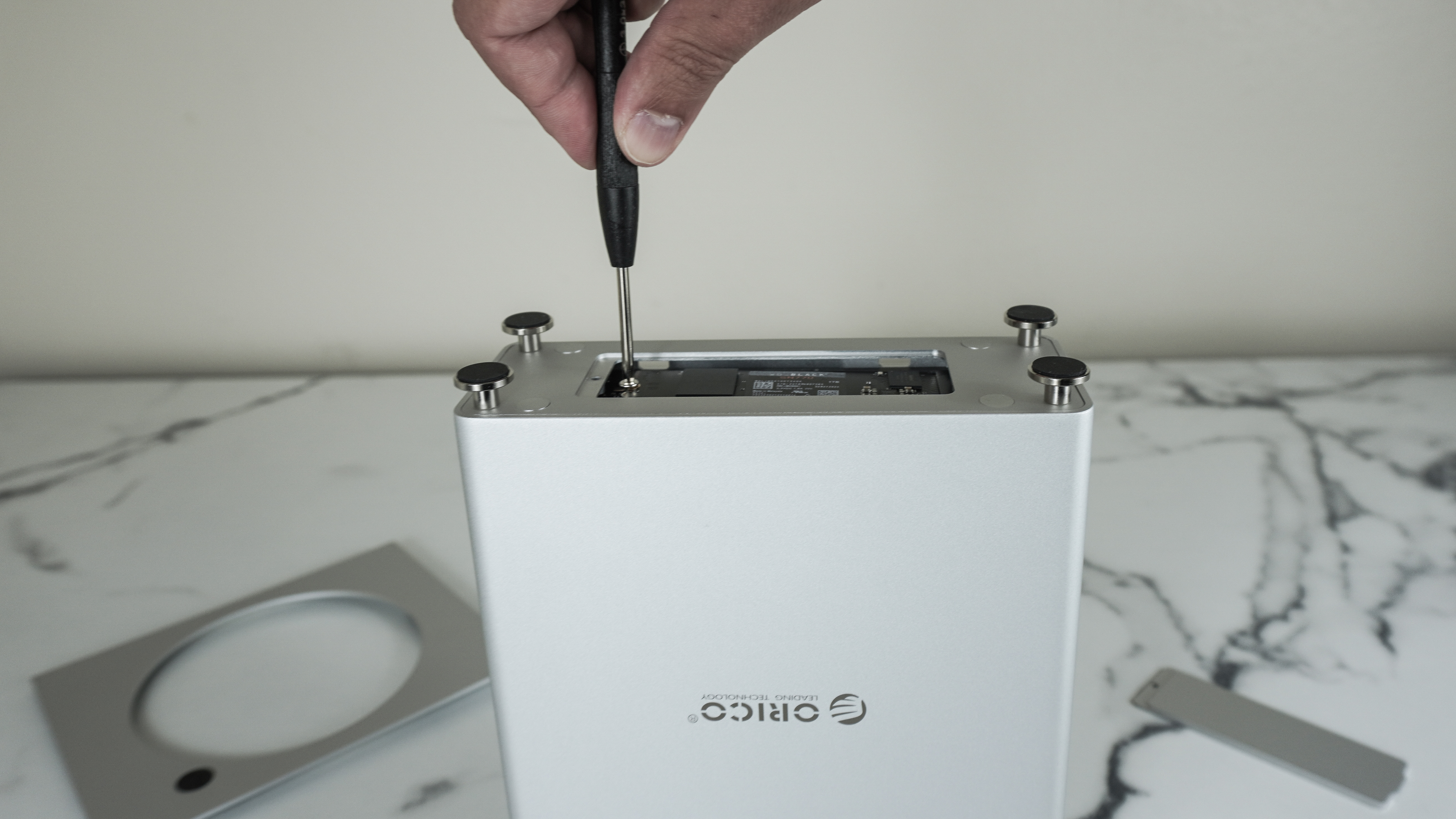 Installing an M.2 SSD in the Orico MiniPro Dock Case