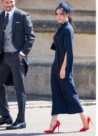 Victoria Beckham at Harry and Meghan's wedding