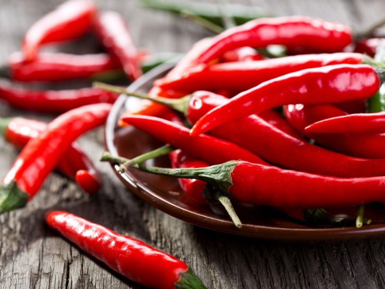 Bowl Of Red Hot Peppers