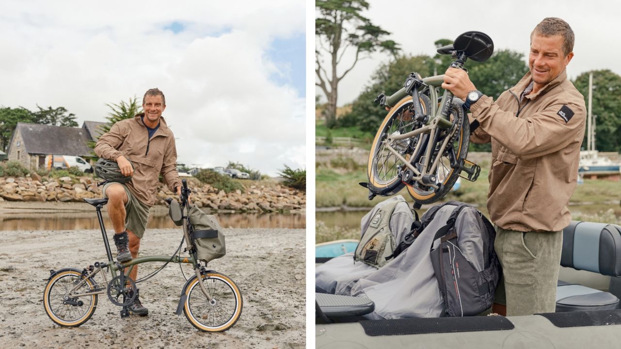 Brompton and Bear Grylls