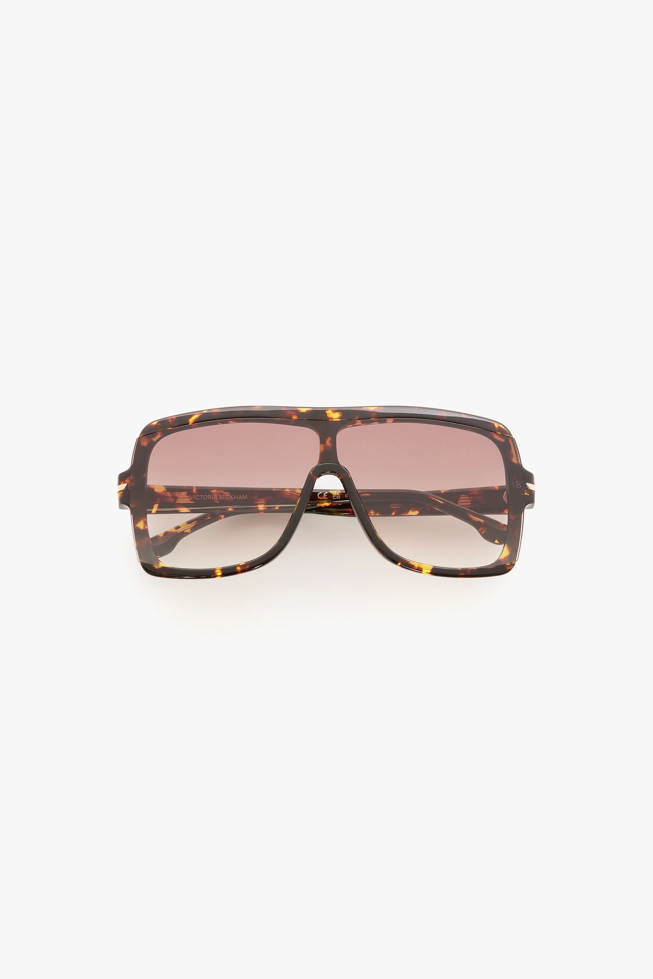 Victoria Beckham, Layered Mask Frame In Havana