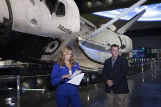 Prepping for Interview at Kennedy Space Center