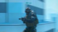 A blurry Counter-Strike character.