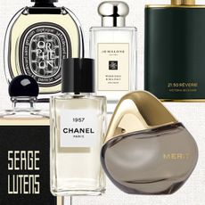 Best perfumes, including Diptyque Orphéon, Jo Malone London Wood Sage 
Sea Salt, Victoria Beckham 21:50 Reverie, Serge Lutens, Chanel 1957 and Merit Retrospect