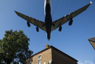 Aircraft overhead