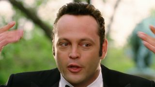 Vince Vaughn syrup hair in Wedding Crashers