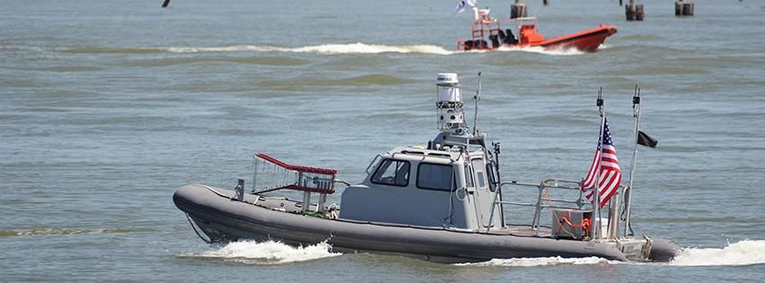 Navy swarm boat