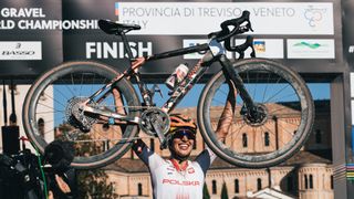 Kasia Niewiadoma's UCI Gravel World title-winning unreleased Canyon gravel bike