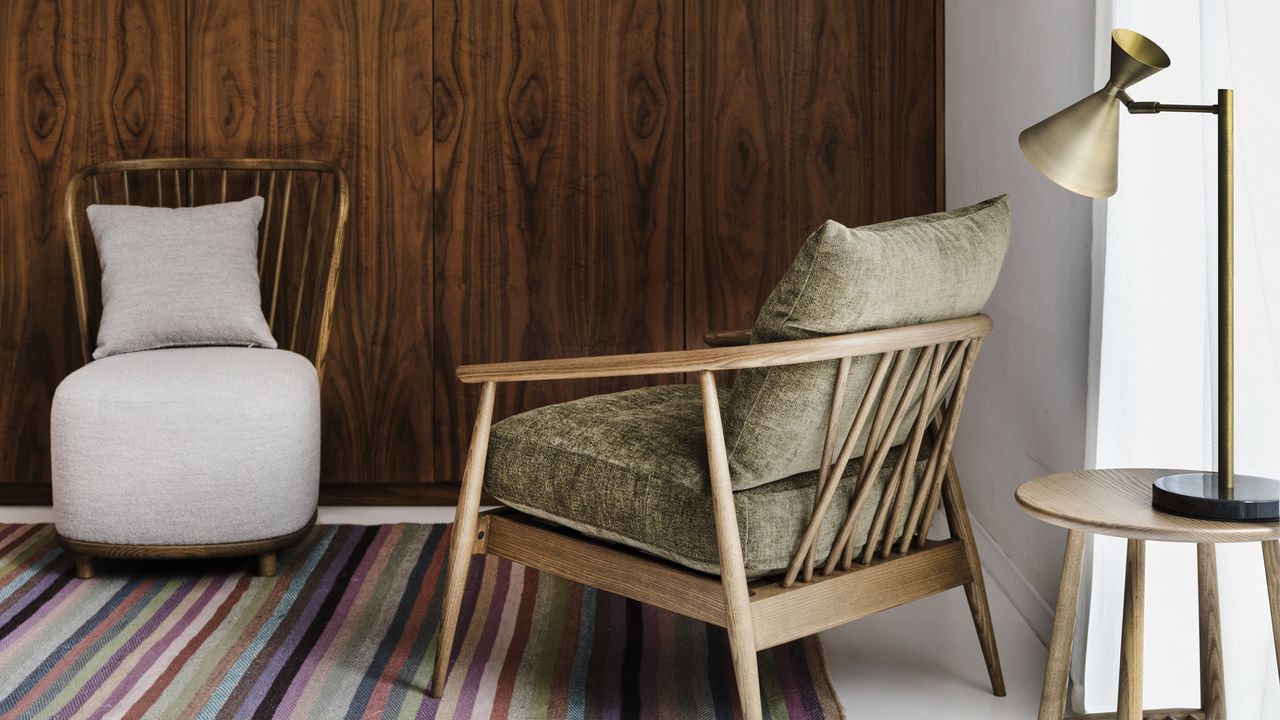 John Lewis ercol collection shown in living room