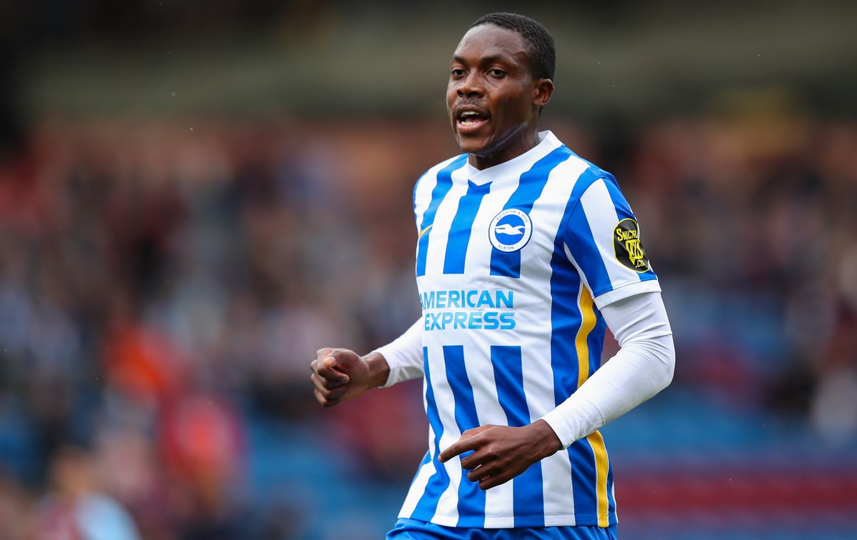 Brighton &amp; Hove Albion midfielder Enock Mwepu