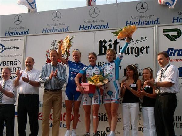 Gilmore on the podium
