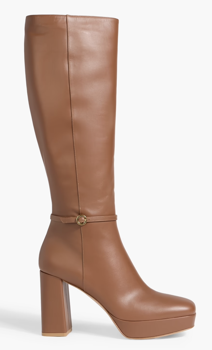 Gianvito Rossi, Moreau Leather Platform Boots
