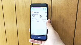 iOS Assistive Access ticket in Wallet app