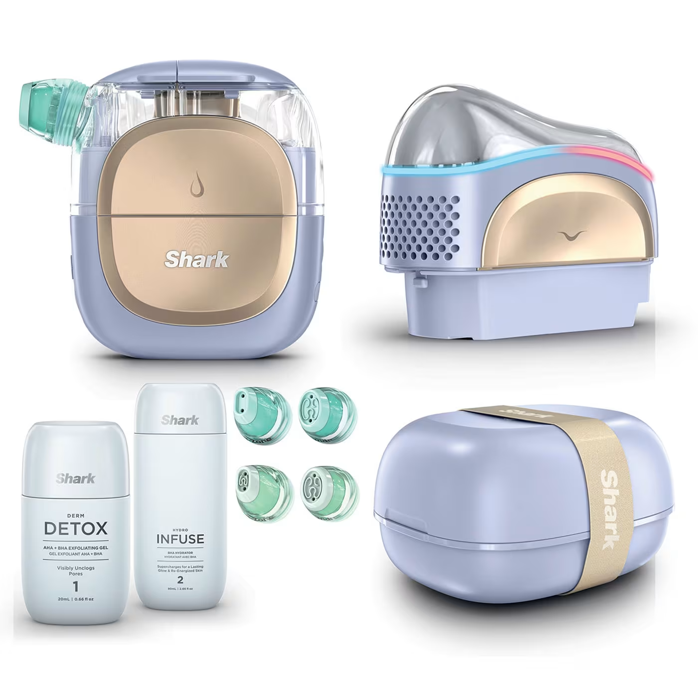 Shark FacialPro Glow Glow-Boosting At-Home Facial System
