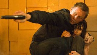 Daniel Craig and Olga Kurylenko in Quantum of Solace