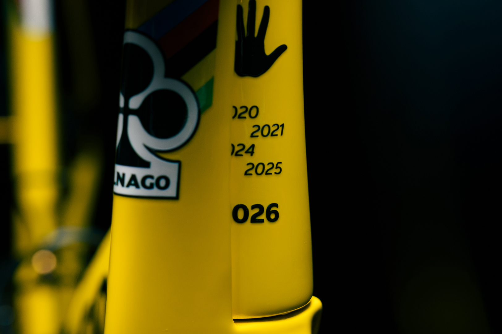 Tadej Poga&amp;#269;ar one-of-one Colnago Y1Rs