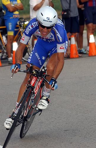 Juan Miguel Mercado (Quick.Step) lost a bit of ground today