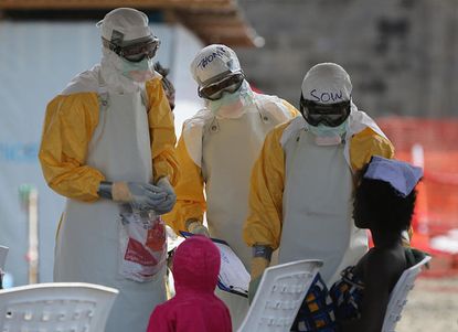 U.S. opens Ebola treatment clinic in Liberia
