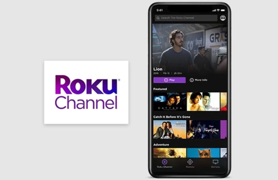 The Roku Channel mobile app