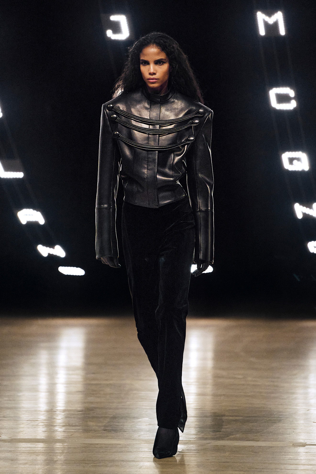 the military jacket trend on Khaite's Fall 2026 runway