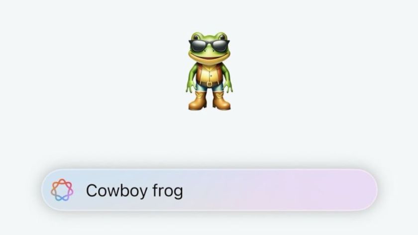 Genmoji Cowboy Frog Apple Intelligence