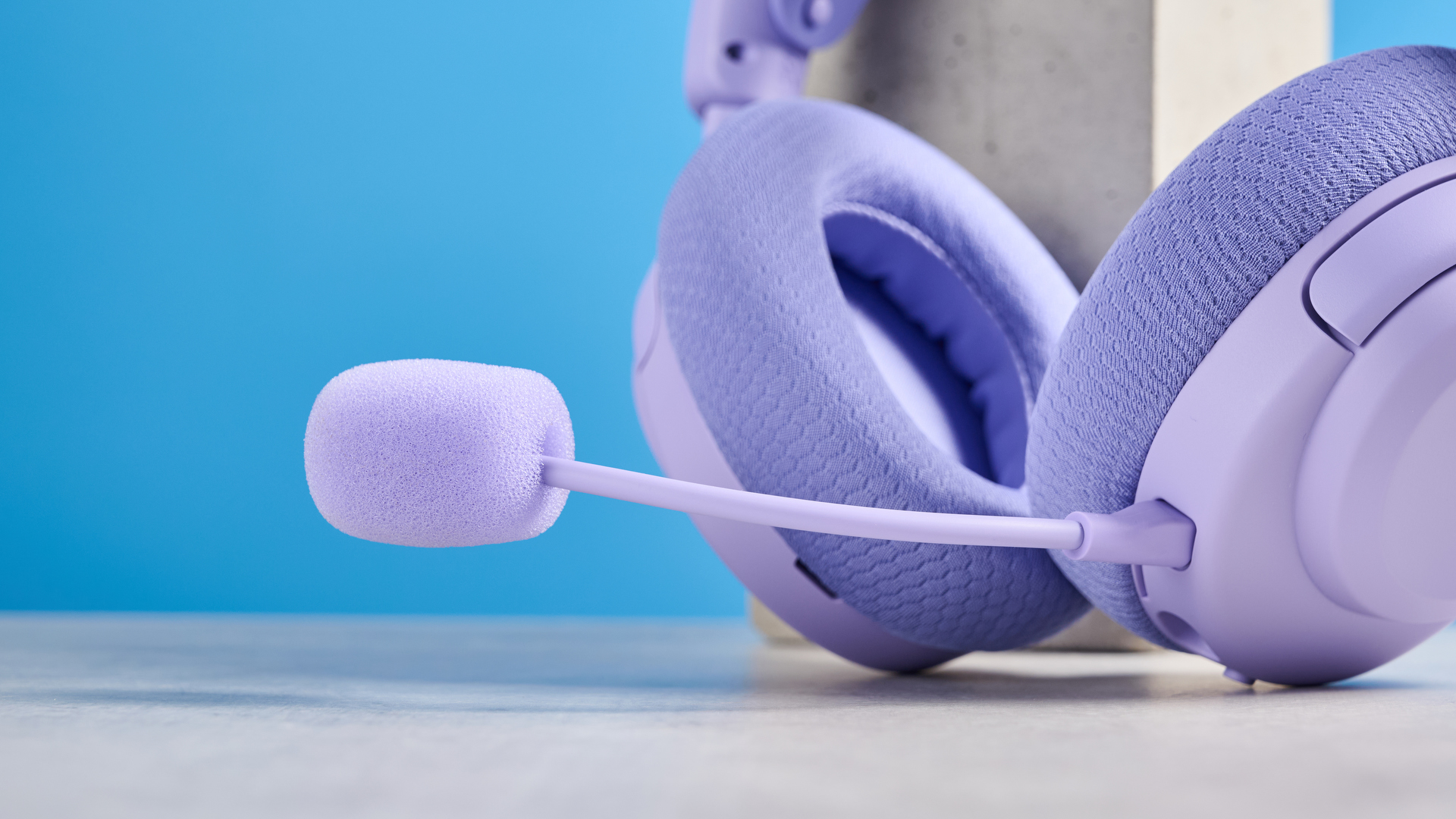 A Lavender SteelSeries Arctis Nova 3 Wireless gaming headset