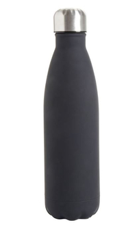 Matte black double wall water bottle, Wilko, £5