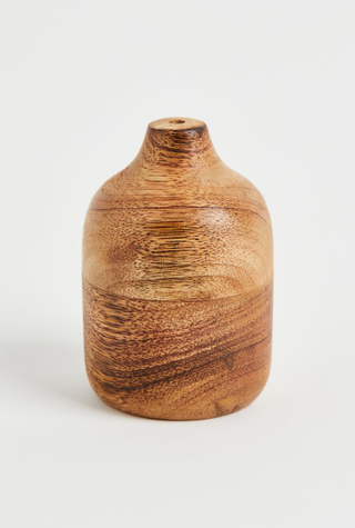 Wooden vase.