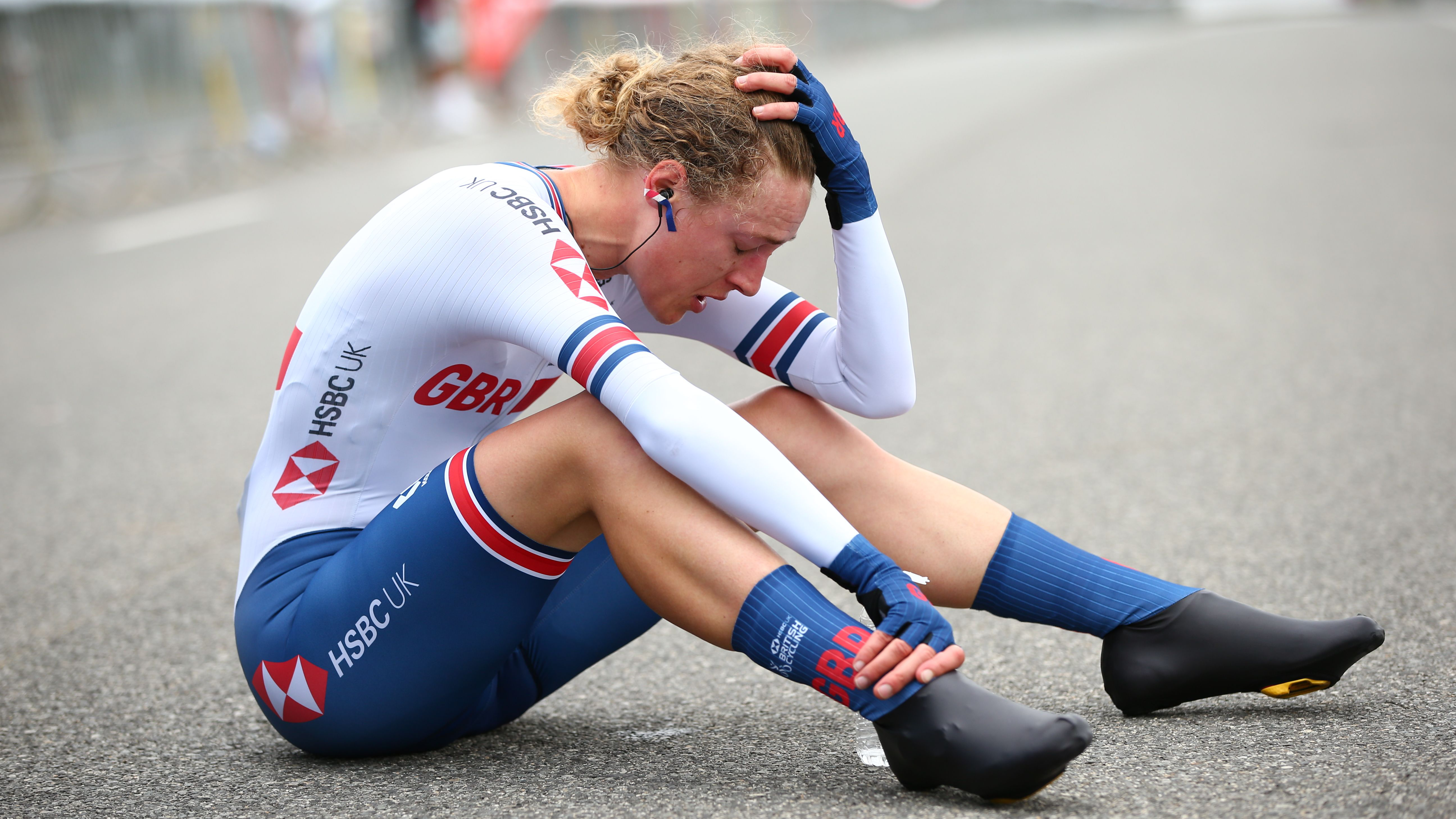 Cycling European Road Championships 2020 Plouay, France. Plouay, FranceElite Women&#039;s Time Trial Great Britain&#039;s Lizzy Banks