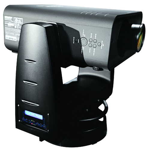 Christie YK50 Dual-Arm Moving Projector Yoke at LDI