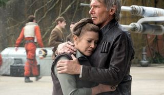 Star Wars; The Force Awakens Leia and Han