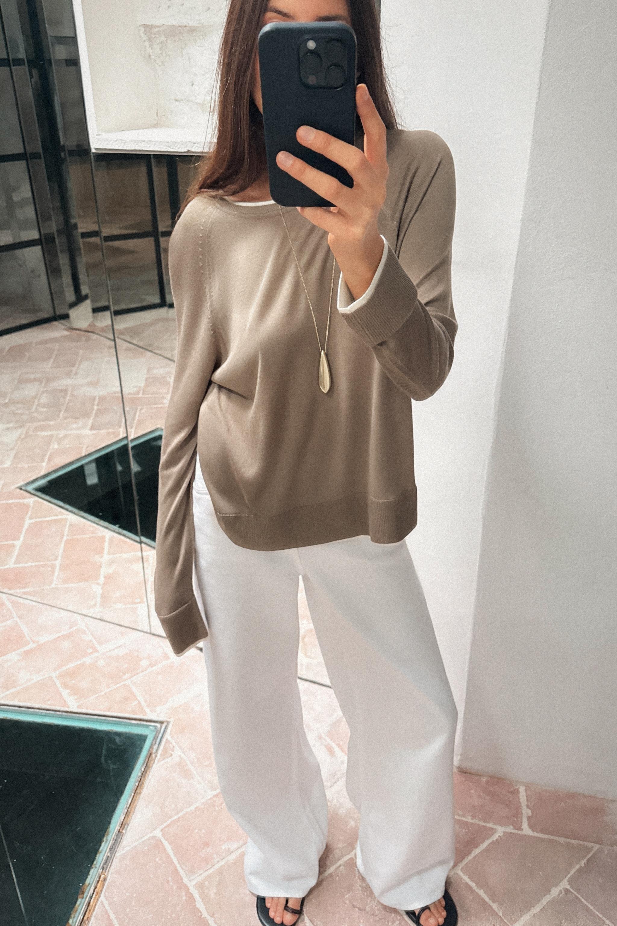 ZARA, Double Knit Jumper