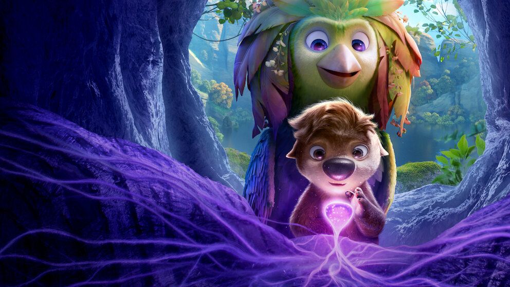 Characters from the Netflix animated movie Swapped