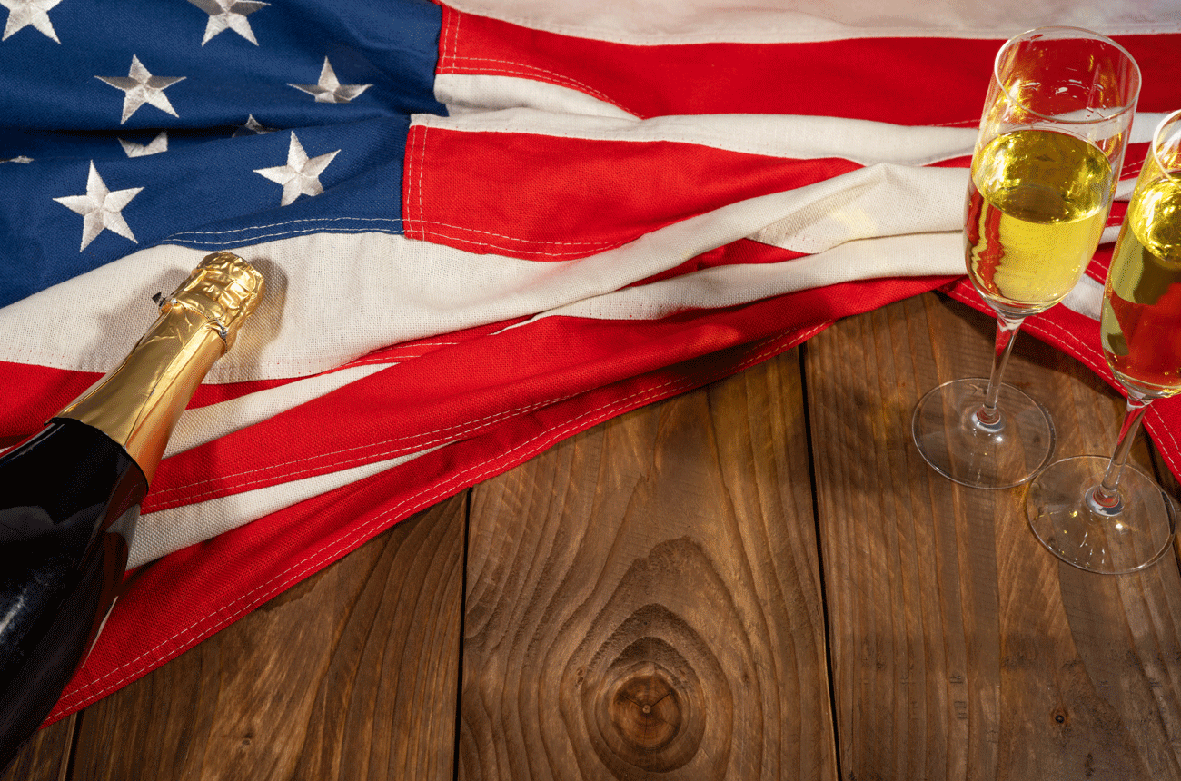 Fourth of July - Washington sparkling wine