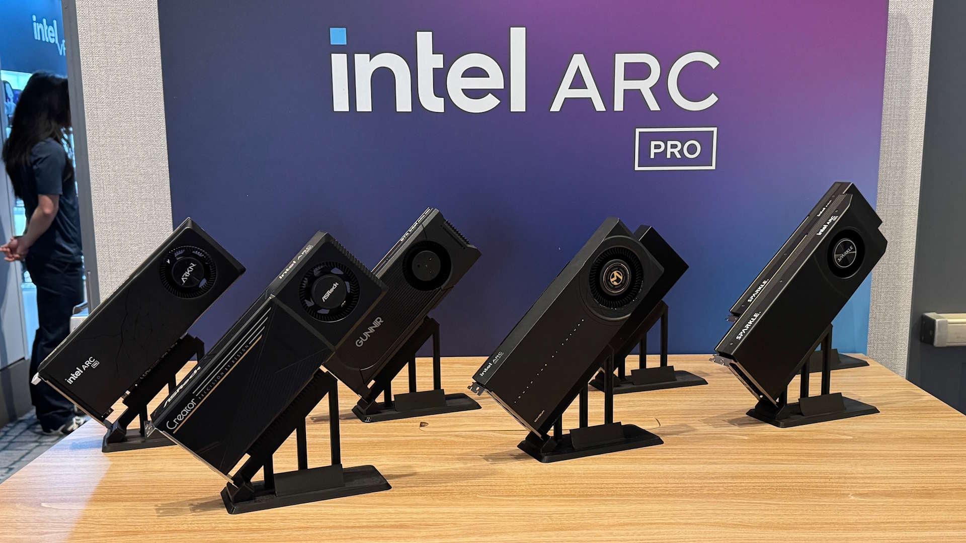 Intel Arc Pro graphics cards