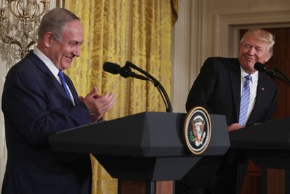 President Trump and Israel Prime Minister Benjamin Netanyahu.