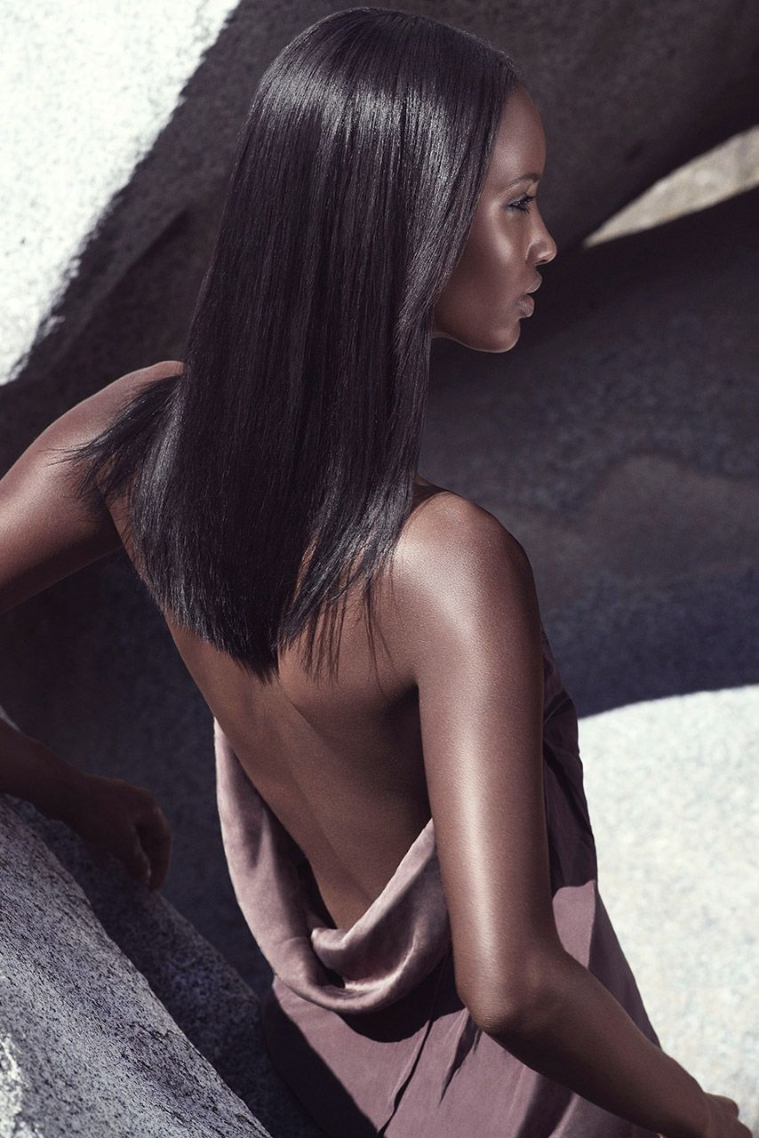 The allure of straight hair