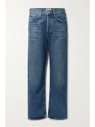 '90s Mid-Rise Straight-Leg Organic Jeans