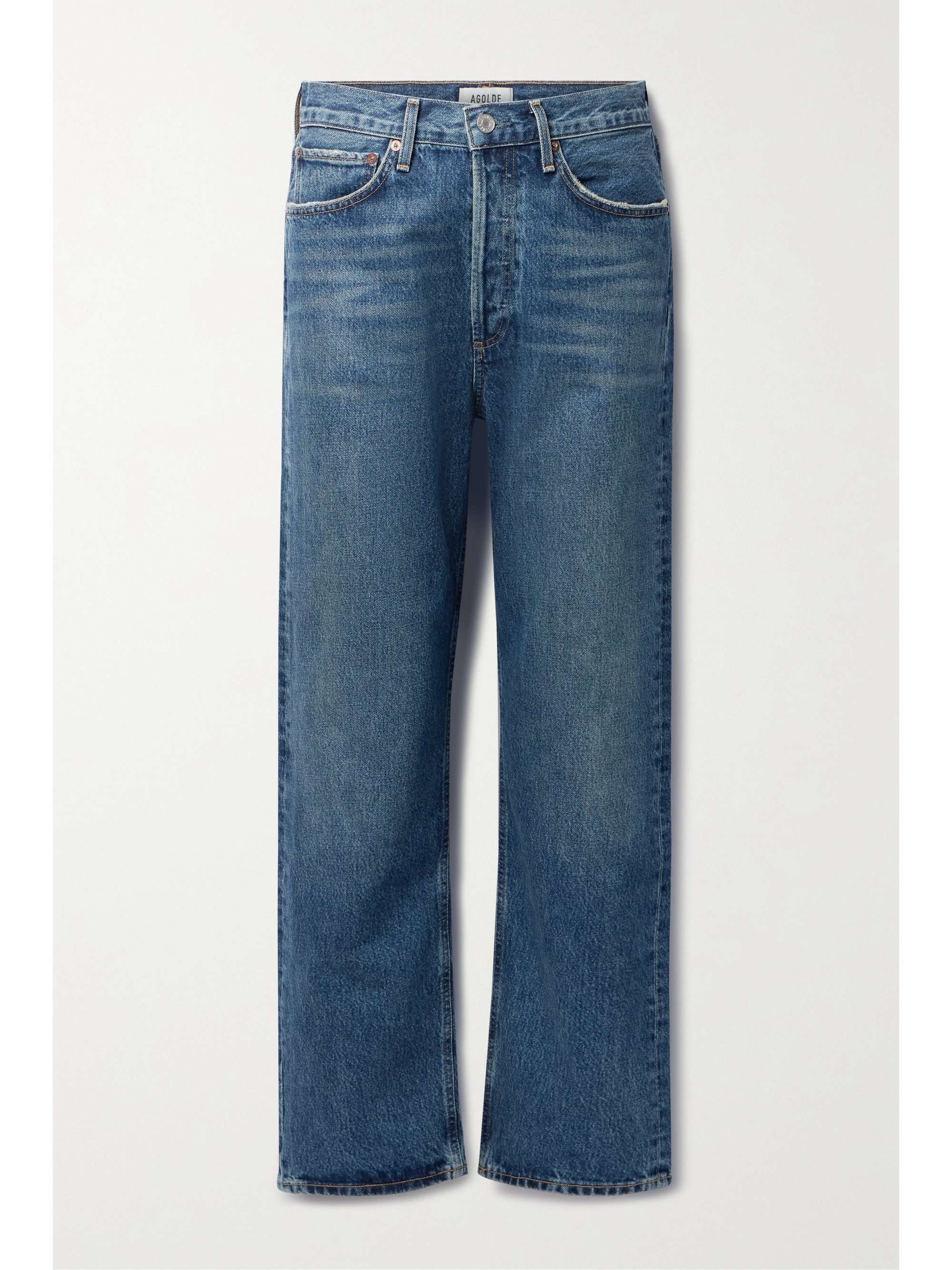 '90s Mid-Rise Straight-Leg Organic Jeans