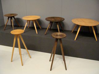 ’Uzu’ stool series, by Cocochi design, shown at the Japan by Design exhibition