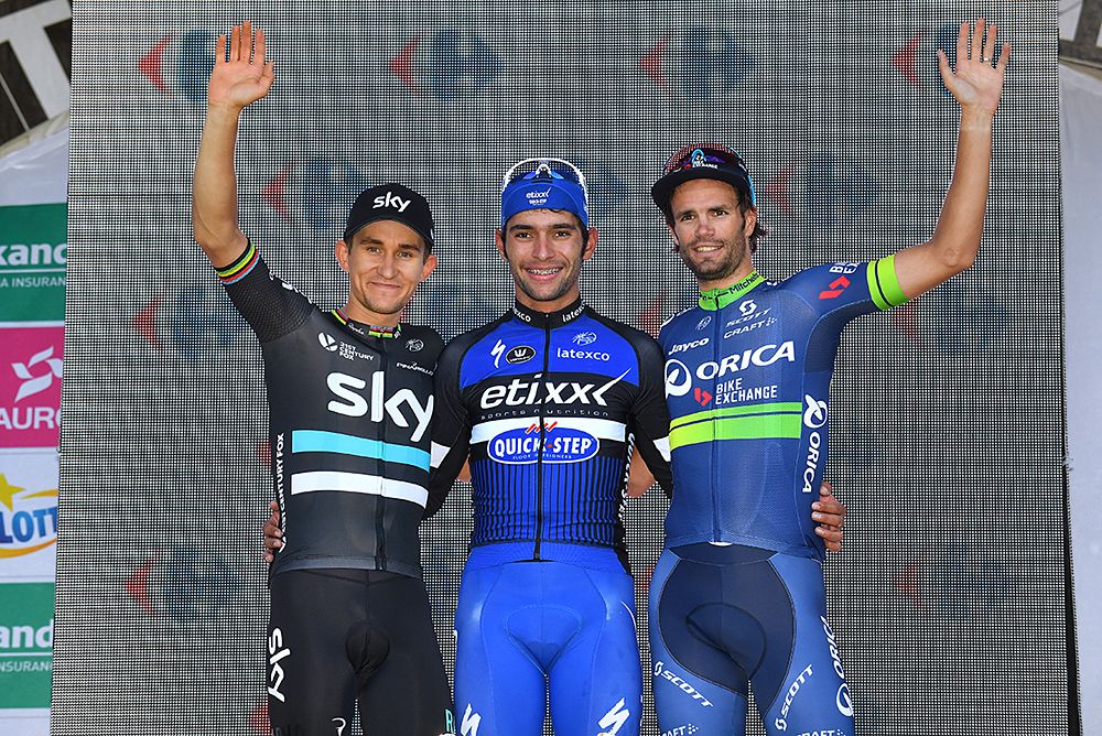 Fernando Gaviria (Etixx-QuickStep) wins stage 4 in Poland